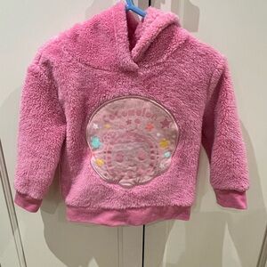 Cocomelon Pink Fuzzy Kids Hoodie 2t